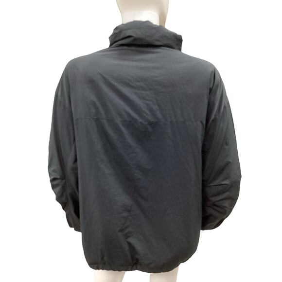 We The Free -Free People Jacket Women’s SZ L Duvet Bomber Two Big Pockets Black - Picture 4 of 5